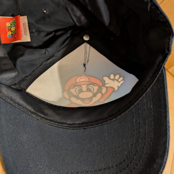 Nintendo Blue and Red Super Mario Toy Cap - Picture 6 of 6